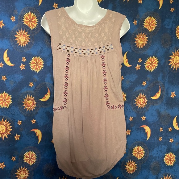 Free People flowy bohochic tank - Picture 2 of 12